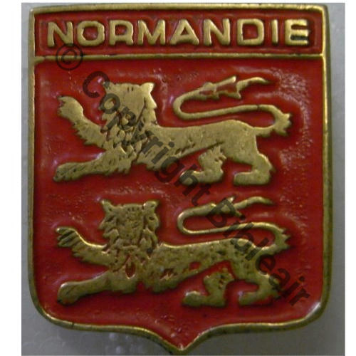 NN A1047 1944+ REGIMENT CHASSE NORMANDIE  Fab LEVANT Eping soudee remplacee par Bol Dos irreg Src.D.DEBRAY  